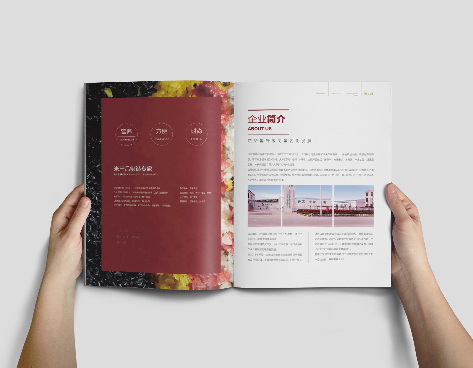 大米畫冊設計,大米產(chǎn)品畫冊設計,大米招商畫冊設計